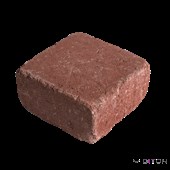 DITON skladebná dlažba HISTORY čtverec 14/14/7 červená